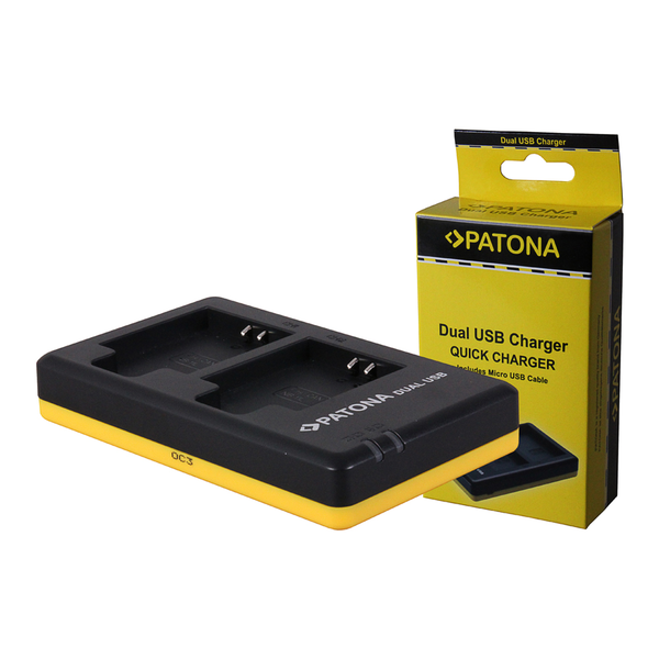 Patona PT1962 Foto Dual Quick Canon NB-11L USB Akkumulátor töltő