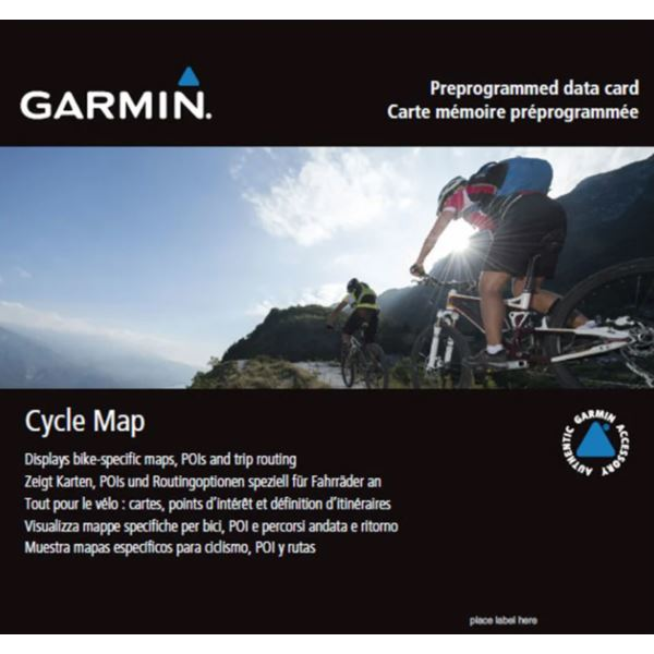 Garmin Cycle Map Europe microSD kerékpáros térkép (010-12347-01) (010-12347-01)