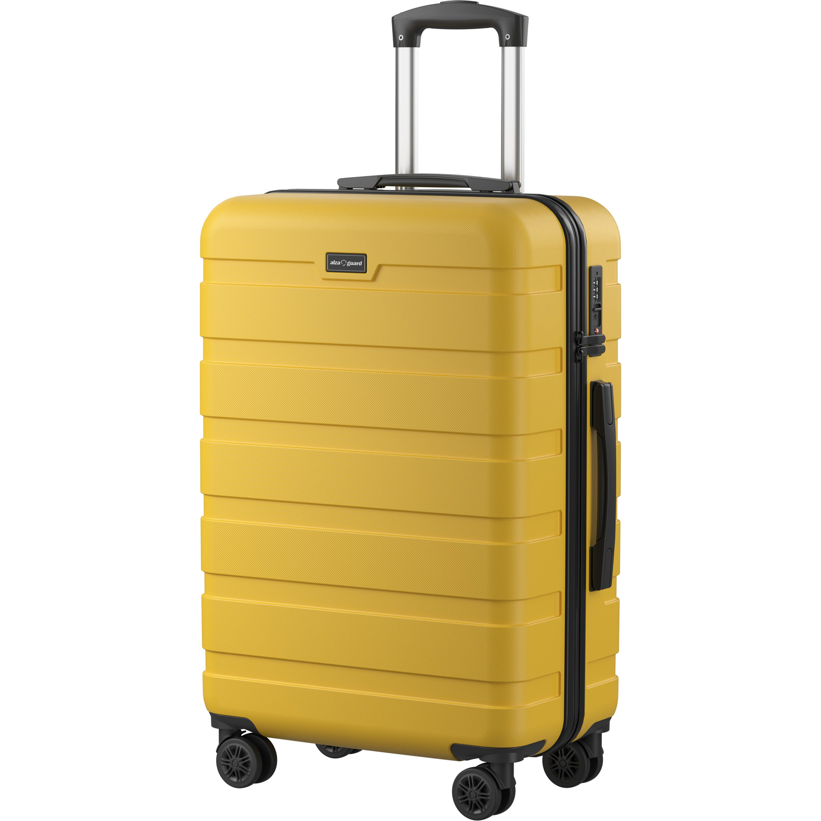 AlzaGuard Traveler Suitcase, M méret - sárga (AGD-TSE024I)
