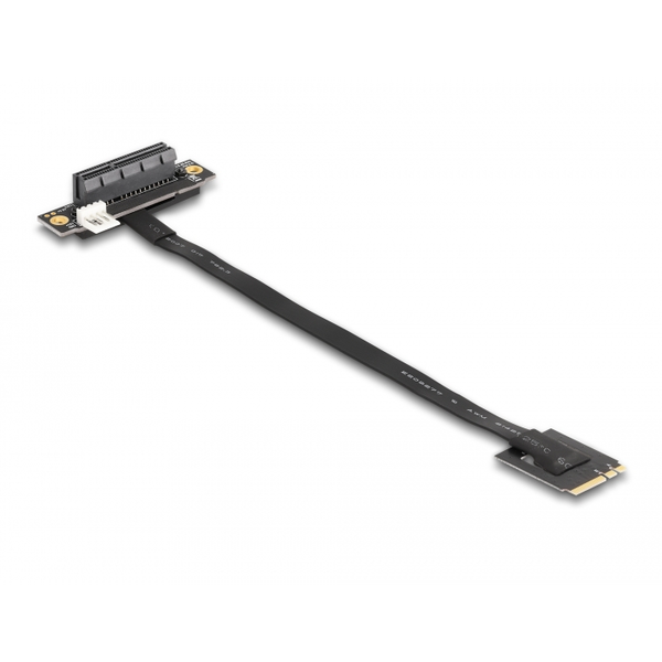 DELOCK M.2 Key A+E > PCIe x4 NVMe Adapter gew. 20cm Kabel