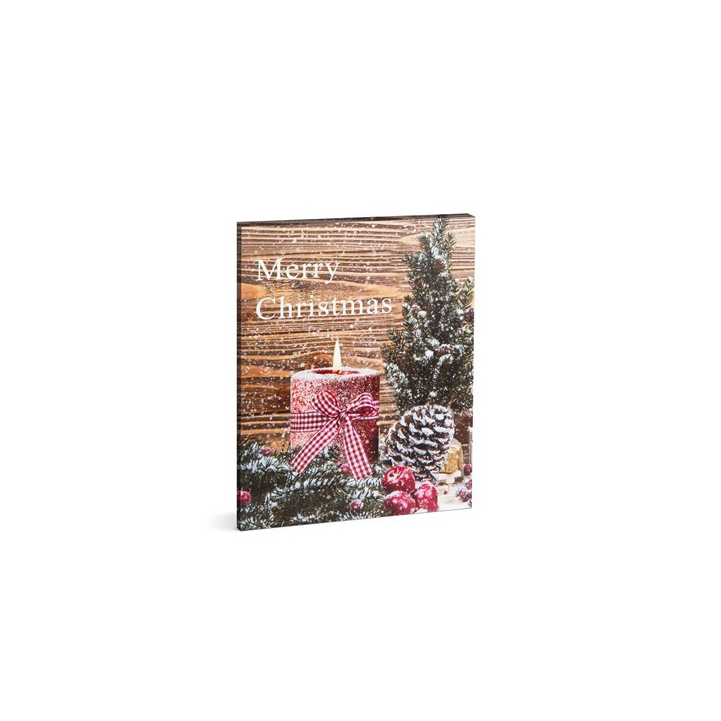 Family Christmas 58459 LED fali kép 40x30 cm (58459)