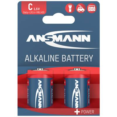 Ansmann Babyelem LR14 Red-Line Alkáli mangán 1.5 V 2 db (1513-0000) (1513-0000)