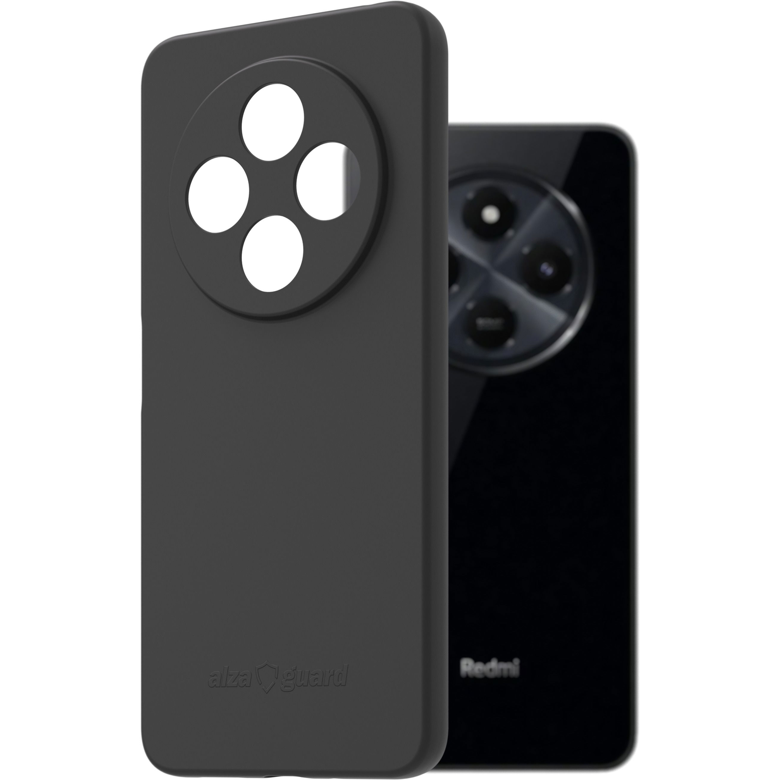 AlzaGuard Matte Case Xiaomi Redmi 14C / POCO C75 4G/ Redmi 14R 5G fekete TPU tok (AGD-PCT446B)