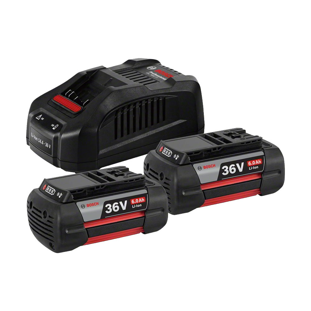 Bosch Starter set 2 x GBA 36V 6.0 Ah + GAL 3680 CV Professional Akkumulátor (1600A00L1U)