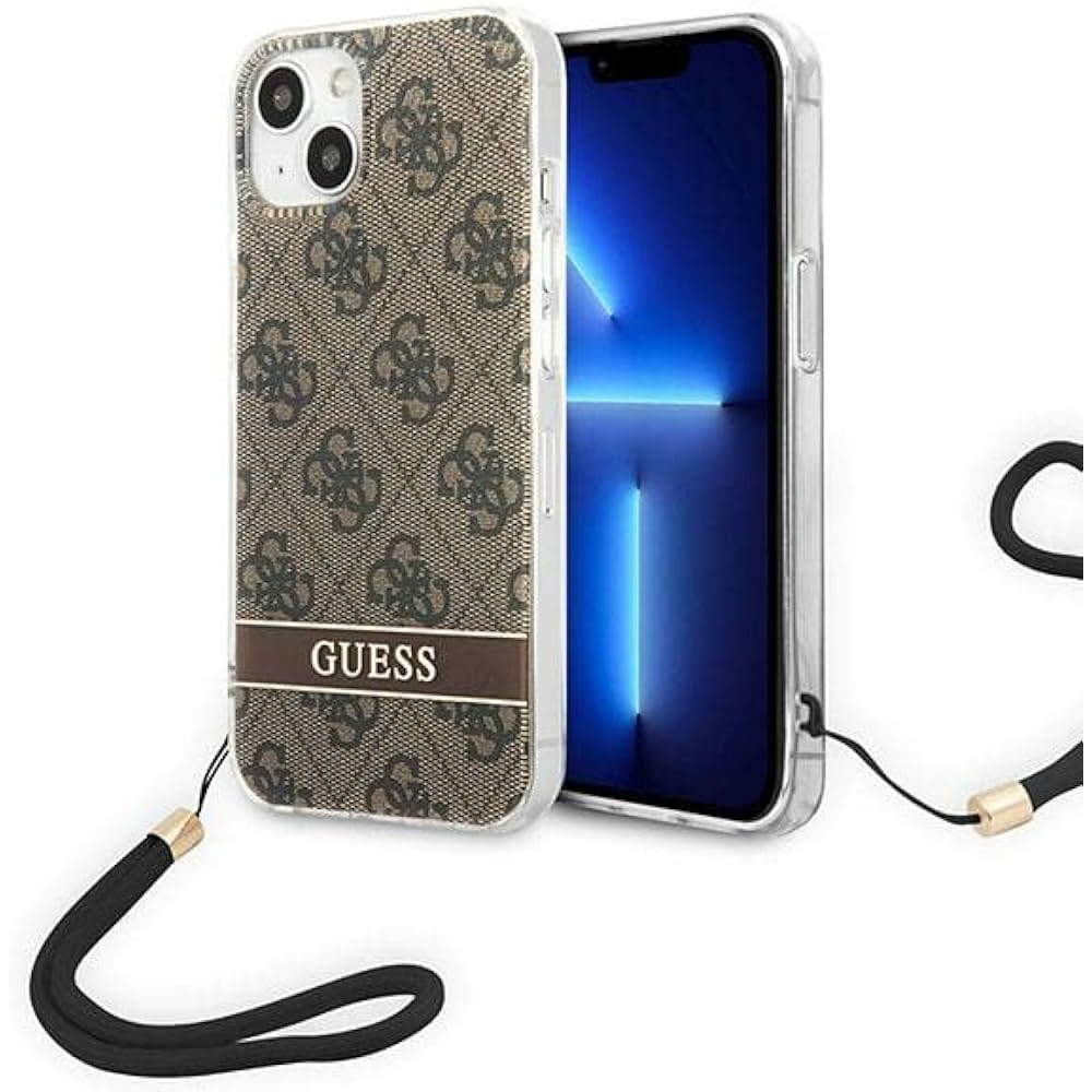 Guess 4G Apple iPhone 14 Tok - Barna (GUOHCP14SH4STW)
