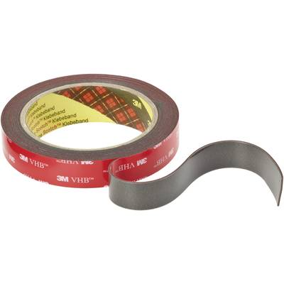 Nagyteljesítményű ragasztó szalag 3 m x 19 mm szürke 3M VHB™ 4611F (7000072168)