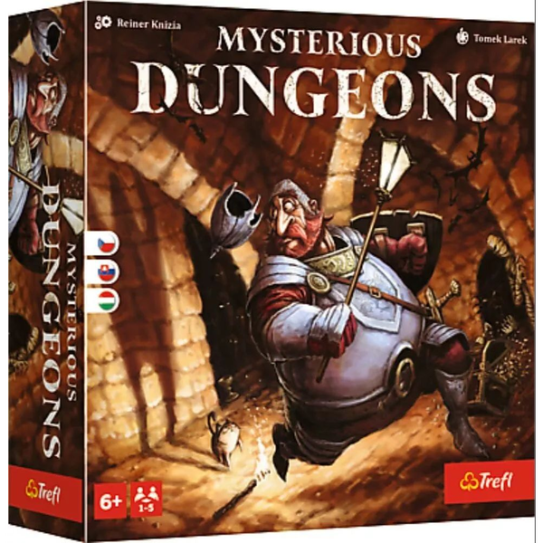 Trefl Mystery Dungeons - Rejtélyes várbörtön fejlesztő családi társasjáték