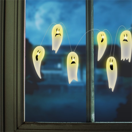 HALLOWEEN-I LED ABLAKDEKOR, SZELLEM  85 CM