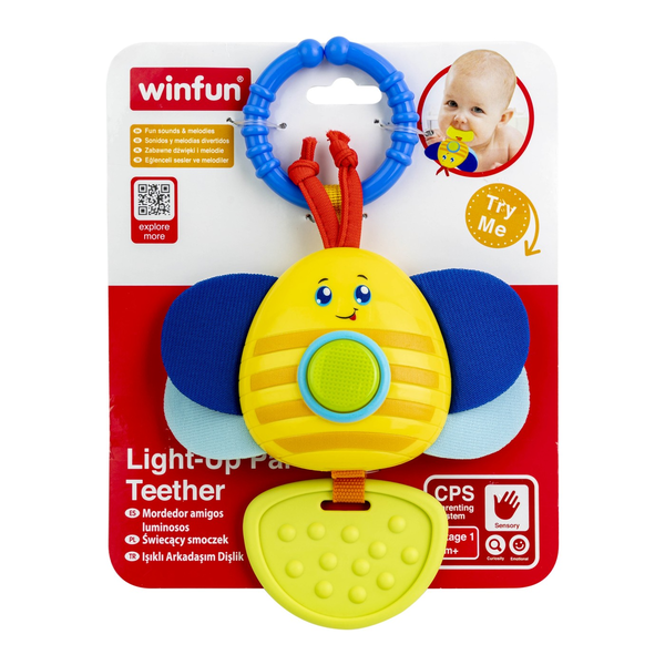 Winfun Világító Rágóka Méhecske