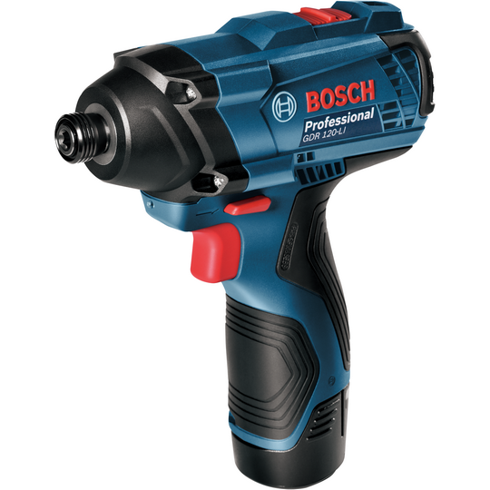 Bosch 0 601 9F0 001 avvitatore a batteria 1/4" 2600 Giri/min 100 Nm Nero, Blu 12 V