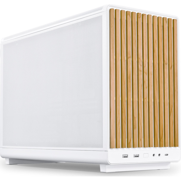 Számítógépház Lian Li DAN Cases A3-mATX ház, Fehér / FA