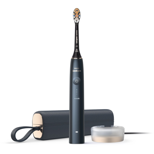 Philips DiamondClean Prestige 9900 HX9992/12 електрическа четка за зъби За възрастни Sonic четка за зъби Син