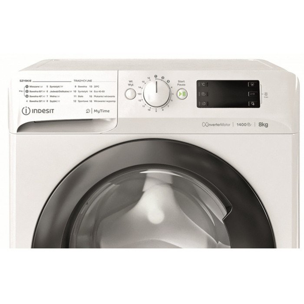 Pračka Indesit MTWE81495WBPL 8 kg 1400 ot WoolCare odložený start bílá