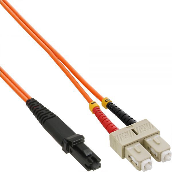 InLine 4043718016518 cavo InfiniBand e in fibra ottica 3 m MT-RJ SC Arancione