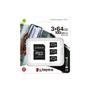 Карта памет Kingston Canvas Select Plus Multi pack 3 x microSDHC 64GB, Class 10 UHS-I