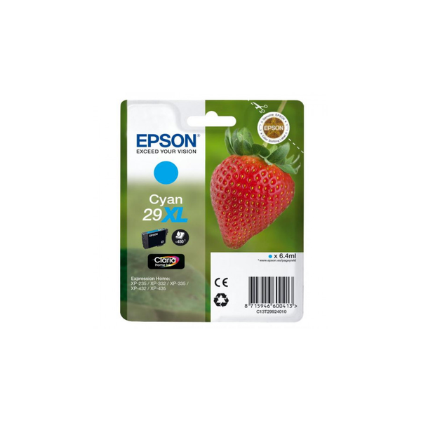 Epson Strawberry C13T29924012 blækpatron 1 stk Original Højt (XL) udbytte Blå
