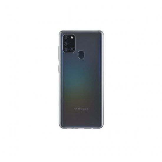Samsung Galaxy A21s SM-A217F, Силиконов калъф, Uniq Glase, прозрачен