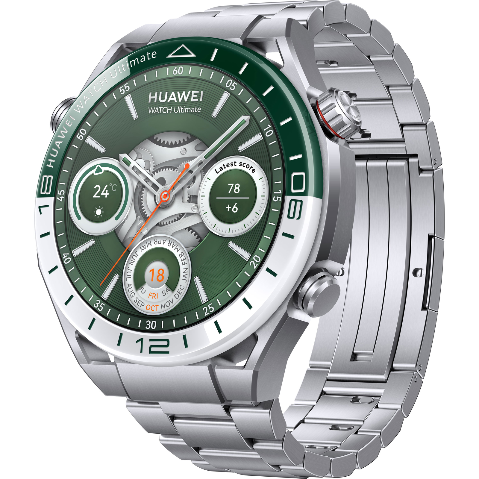 Chytré Hodinky Huawei Watch Ultimate zelené (55020DRK)