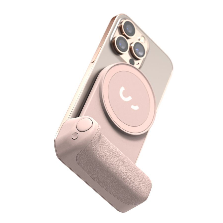 ShiftCam SnapGrip mágneses markolat fotózáshoz krétarózsaszín (SHIFTCAM667609) (SHIFTCAM667609)