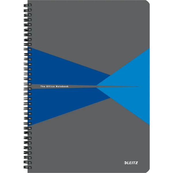 Leitz 46471035 quaderno per scrivere 90 fogli Blu, Grigio