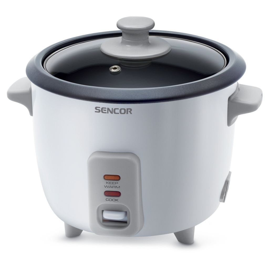 Hrniec na varenie ryže Sencor SRM 0600WH 300 W 0,6 l biely (SRM 0600WH)