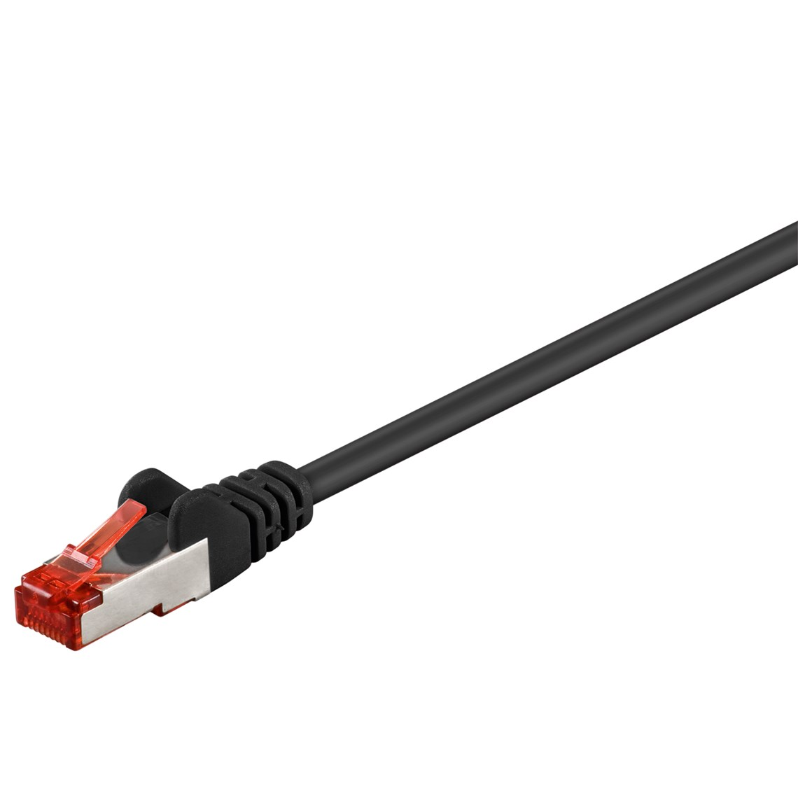 Patchcord S/FTP 6 Goobay RJ45 / RJ45 1,5 m čierna