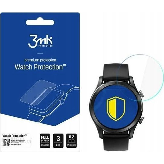 3MK FlexibleGlass Watch Realme TechLife Watch R100 Hibrid Üveg Képernyővédő Fólia