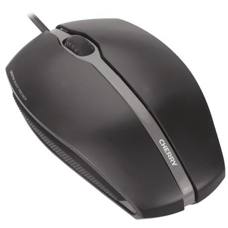 CHERRY Gentix Silent 1000 DPI USB Optikai Egér Fekete (JM-0310-2)