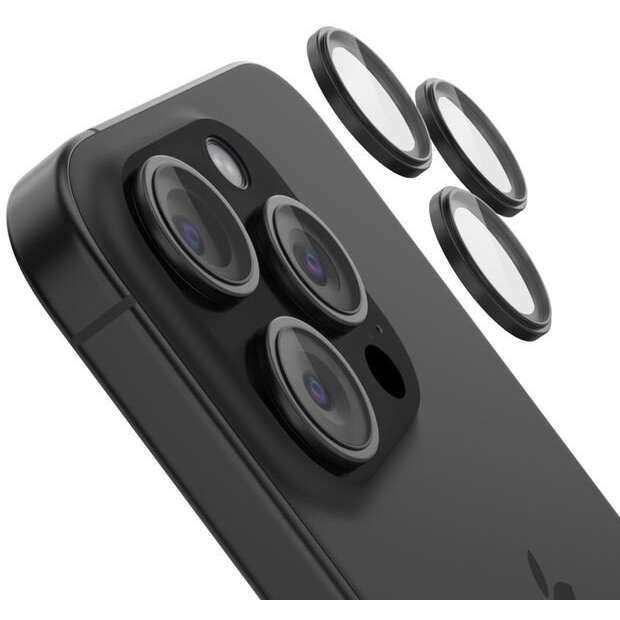 BELKIN ScreenForce Tempered Glass kamera lencsevédő iPhone 15 Pro/15 Pro Max 2db (OVA180HQBK)