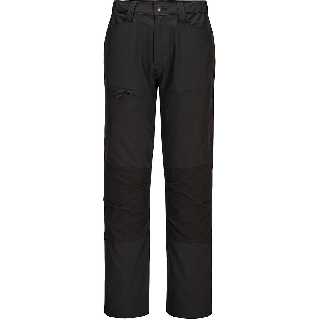 Portwest Slim Fit Super Work Nadrág - 34 (M), Fekete (BHP 886BKR34)