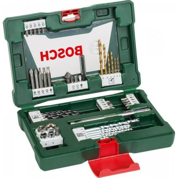 Bosch 2607017314 48 részes V-Line TiN fúró- és bitkészlet ,mágnesrúddal