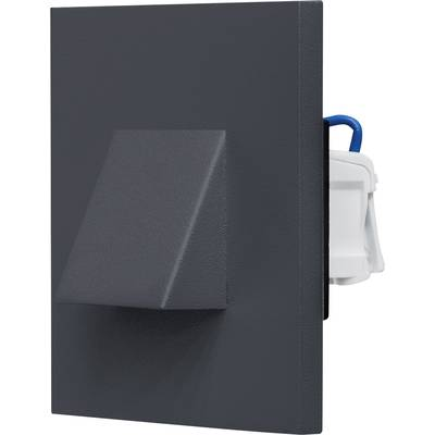 EVN LQ41802AE EVN Lichttechnik LED-es fali beépíthető lámpa LED Fixen beépített LED-es 1.8 W Antracit (LQ41802AE)