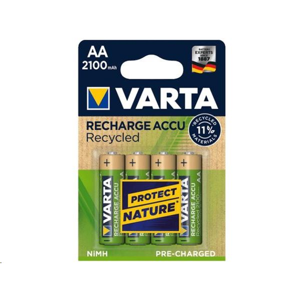 Varta Recycled AA 2100 mAh ceruza akku (4db/csomag)  (56816101404)