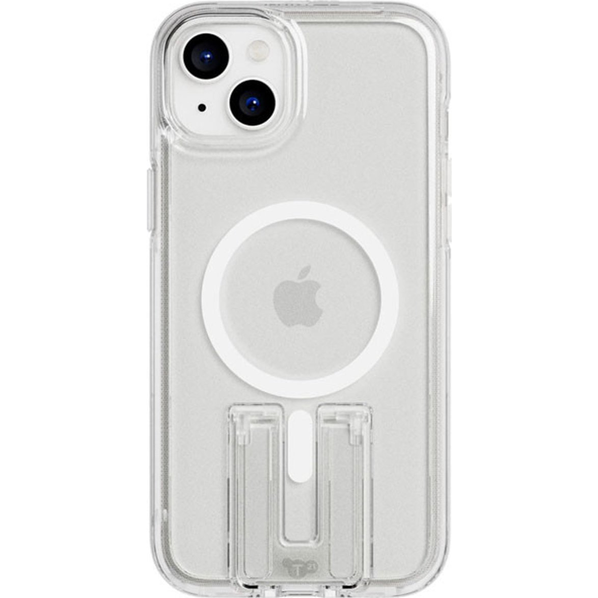 Tech21 EvoCrystal Kick iPhone 15 Plus MagSafe Telefon tok - Fehér/Átlátszó (5056586721841)
