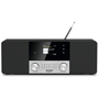 Радио часовник, TechniSat, DIGITRADIO 4 C, DAB + и FM, Bluetooth, 10 W, Черен