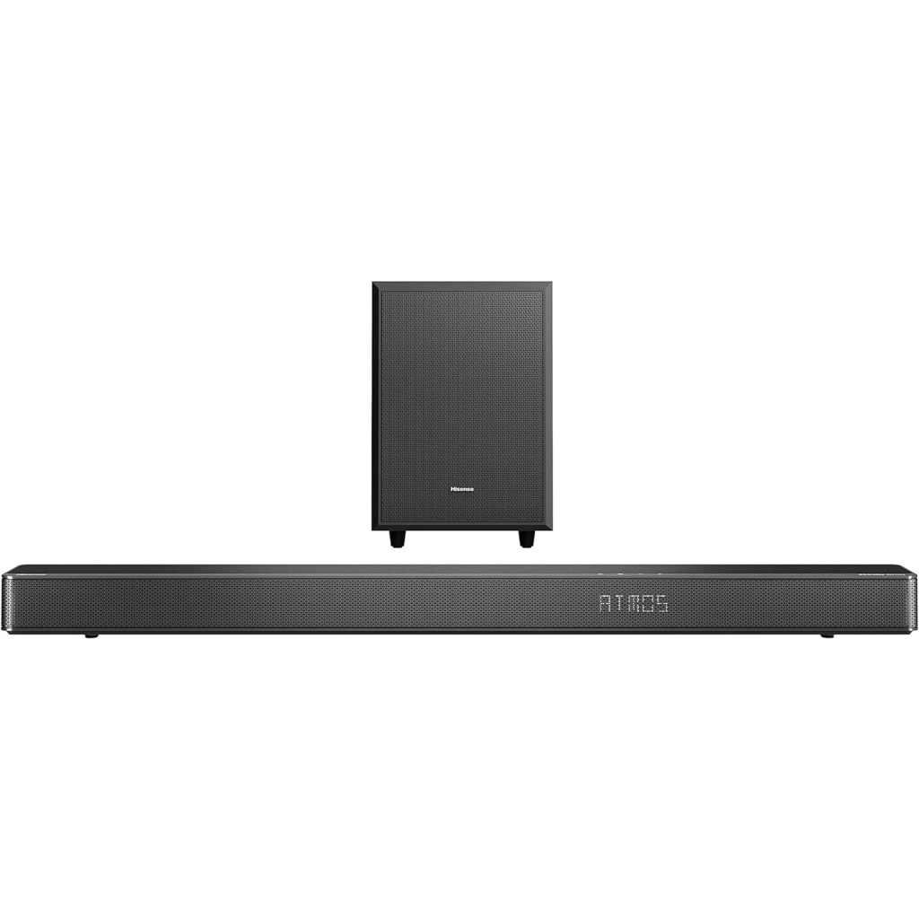 Hisense AX3120G soundbar reproduktor Čierna 3.1.2 kanály/kanálov 360 W (AX3120G)