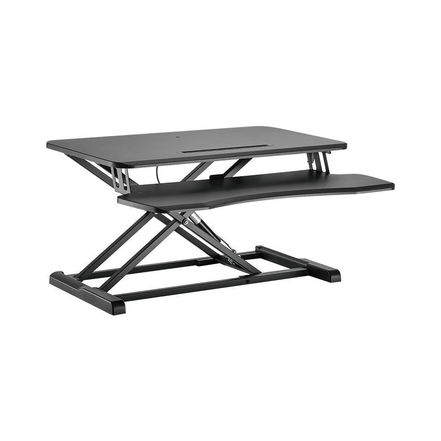 Logilink EO0033 Ülő-álló Asztal munkaállomás - Fekete (EO0033)