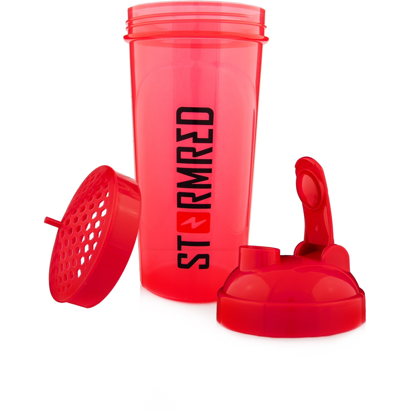 Stormred Shaker piros, 700ml shaker - műanyag (8595691070415)
