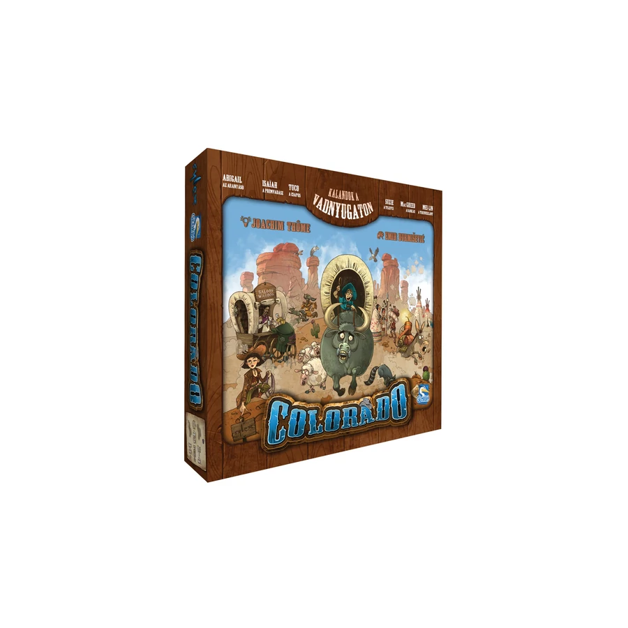 Gém Klub Colorado - Kalandok a vadnyugaton különleges családi társasjáték (BLR10009)