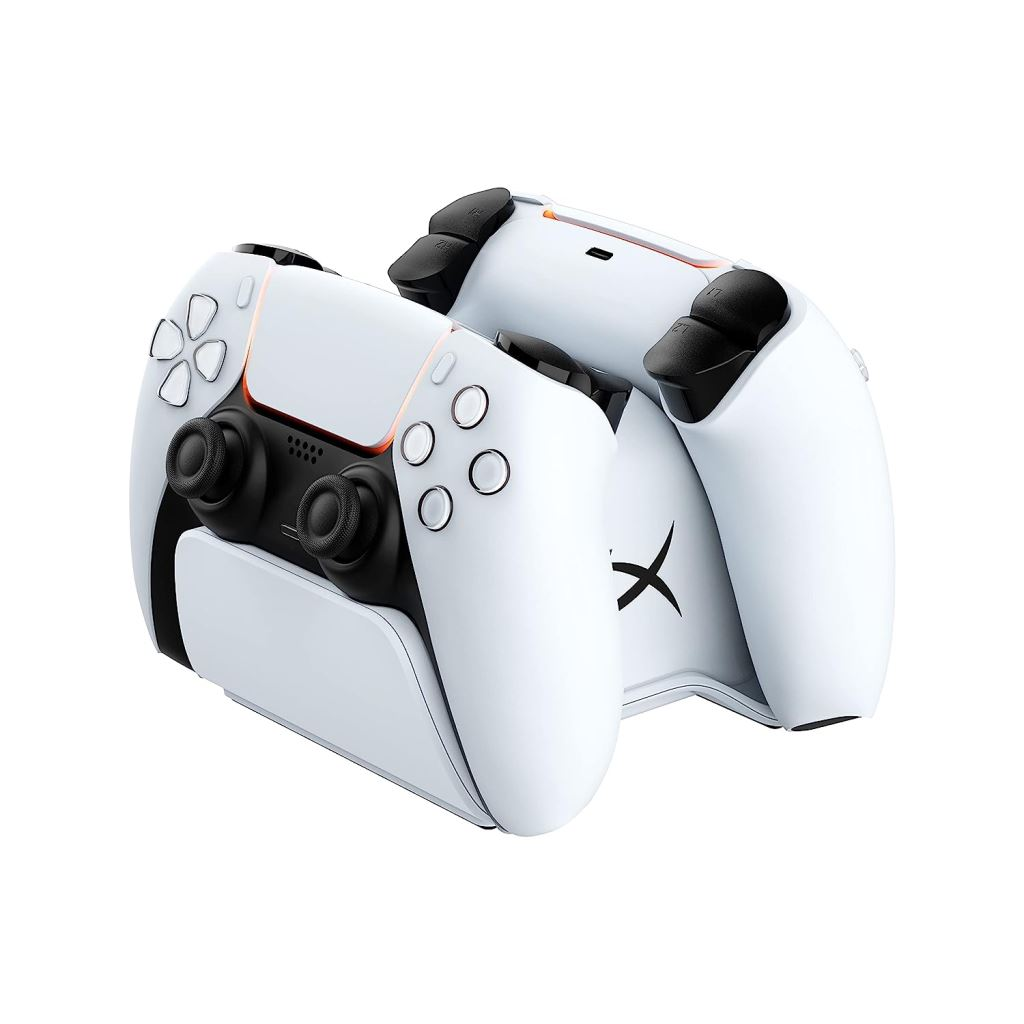HyperX ChargePlay Duo PlayStation 5 DualSense kontroller töltő fehér (51P68AA) (51P68AA)