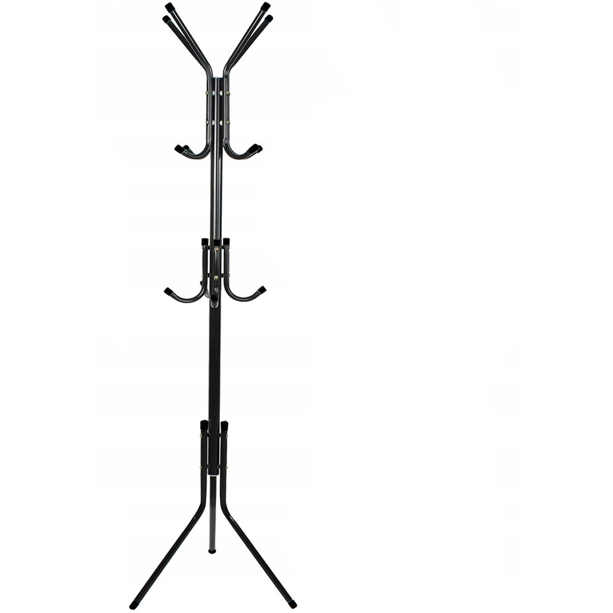 Ruhhy 23815 Standing coat rack 175 × 42 cm, black (00023815)