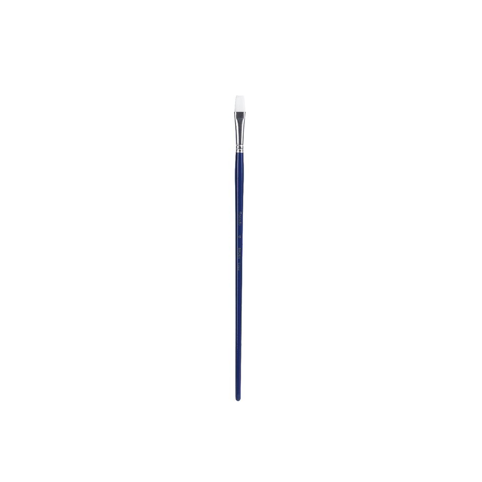 Deli Finenolo 282-6 Lapos sörtés ecset 6mm - Kék (DEC282-6)
