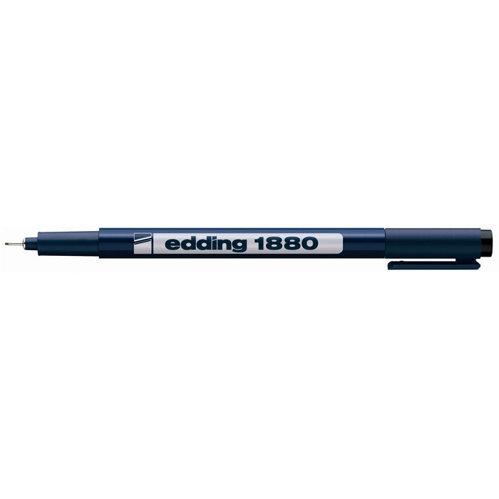 Edding 1880 0.1 mm Tusfilc - Fekete (7070044000)