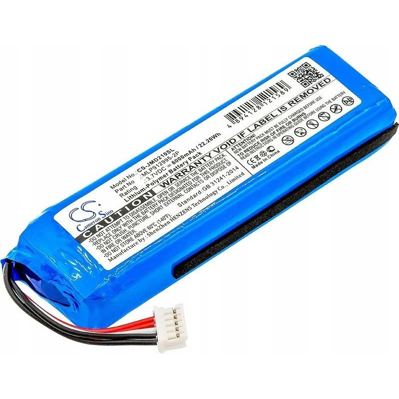 Cameron Sino Li-Polymer Akku 3.7V/6000 mAh, JBL Gsp1029102 Kompatibilis (SB7815)
