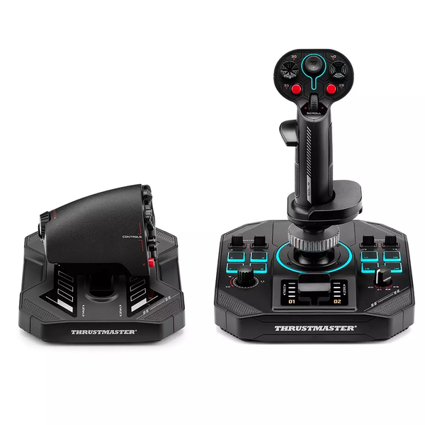 Thrustmaster Sol-R 4 HOTAS Sort USB Joystick + håndtag til motorstyring Analog/digital PC