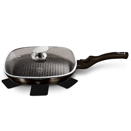 Berlinger Haus Grill Serpenyő Fedővel, 28cm