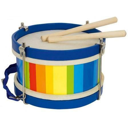 Játék dob - kék csíkos - goki