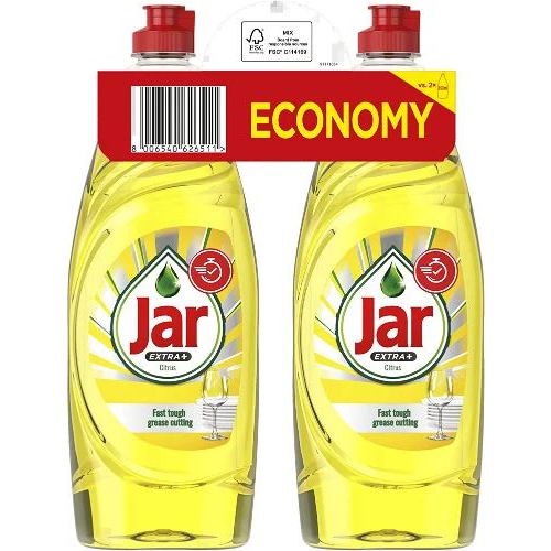 Tekutý prostriedok na umývanie riadu Jar citrón 1,3 l (8006540626511)