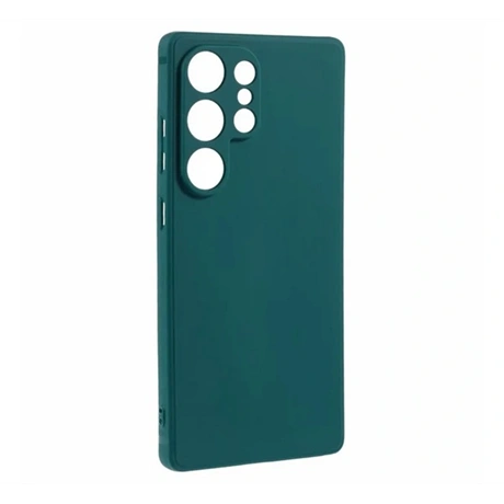 Samsung S25 Ultra GIGAPACK Szilikon telefonvédő matt SÖTÉTZÖLD (GP-165073)