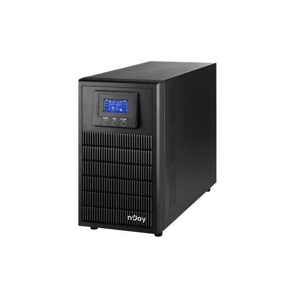 NJOY Aten Pro 3000 VA / 2700 W Szünetmentes tápegység (PWUP-OL300AP-AZ01B) (PWUP-OL300AP-AZ01B)